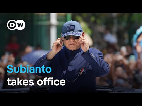 Indonesia swears Subianto as president: What to expect | DW News