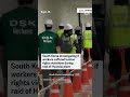 South Korea investigating worker treatment during raid - 00:20 min - News - Video