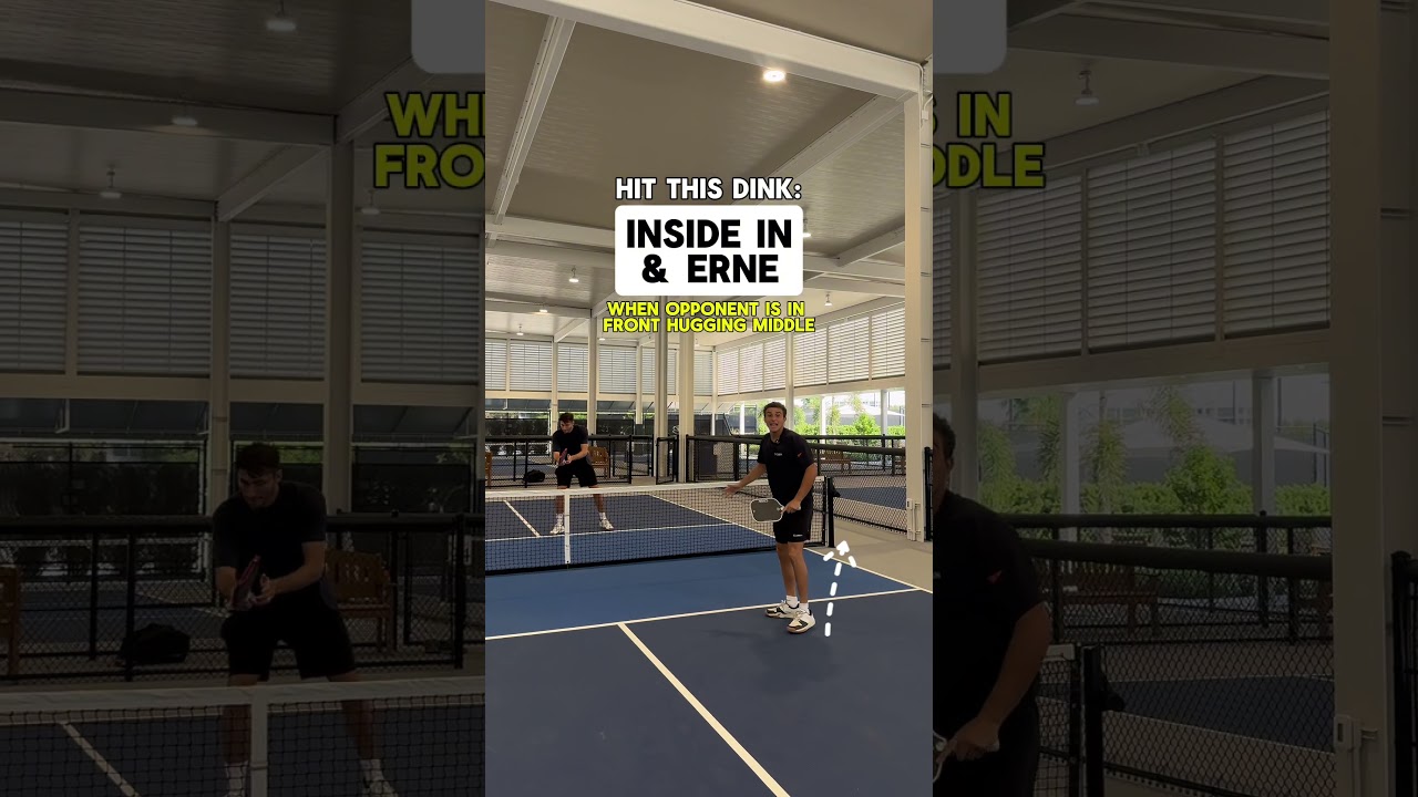 Master These Middle Ball Scenarios in Pickleball! #pickleball #pickleballtips