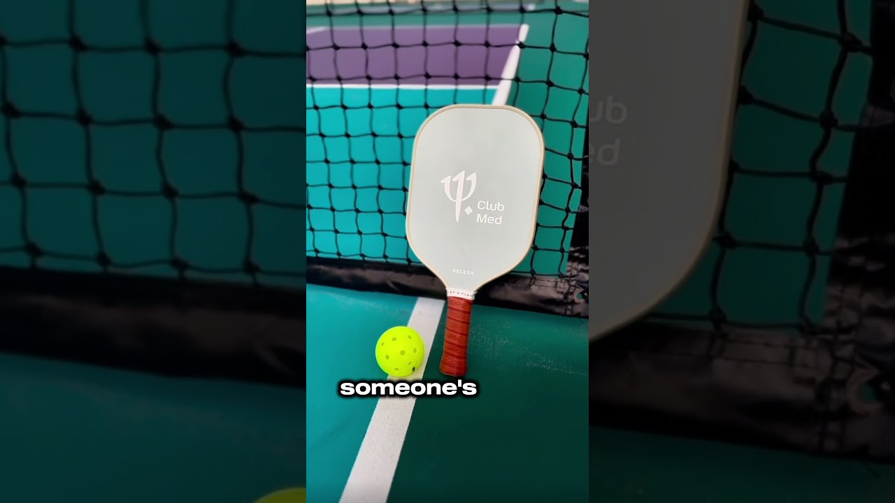 The BEST pickleball drill to help increase your control when dinking! #pickleball #pickleballtips