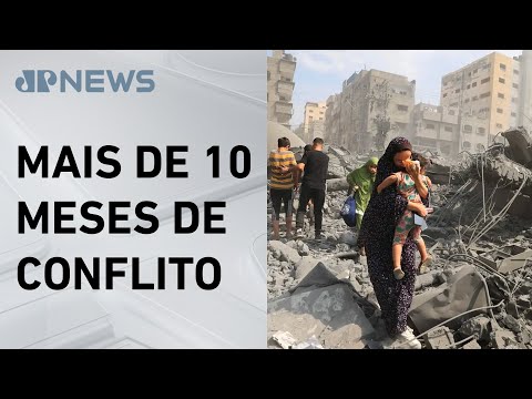 Guerra na Faixa de Gaza deixa mais de 40 mil mortos