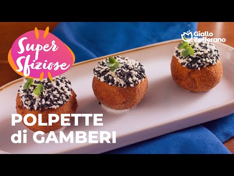 POLPETTE di GAMBERI - FINGER FOOD SUPER SFIZIOSO😍✨