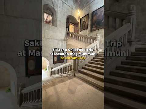 Sarap mag ikot ikot at kumain sa intramuros 😍 may other reco ba kayo?