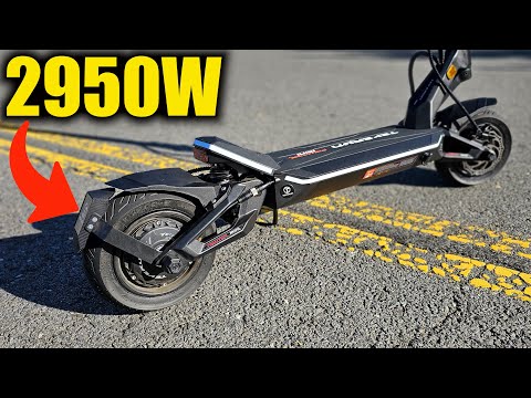 Affordable Compact Monster POWER Electric Scooter: Teverun Fighter MINI Review