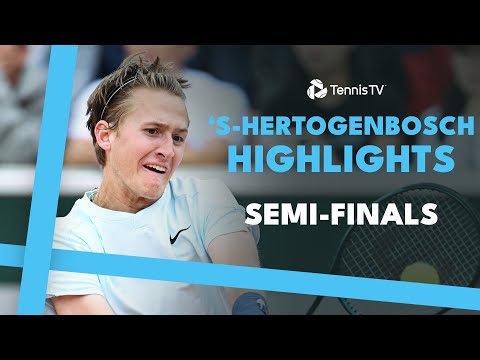 Korda Battles Griekspoor; De Minaur Plays Humbert | 'S-Hertogenbosch 2024 Semi-Finals Highlights