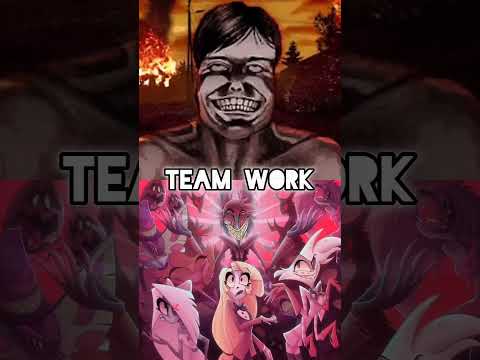 The Pale Man vs Hazbin Hotel #edit #hazbinhotel #noimnotahuman