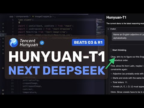 Hunyuan-T1: This NEW Mamba Based AI Model has the NEXT DEEPSEEK VIBES! (Beats R1 & O3-mini)