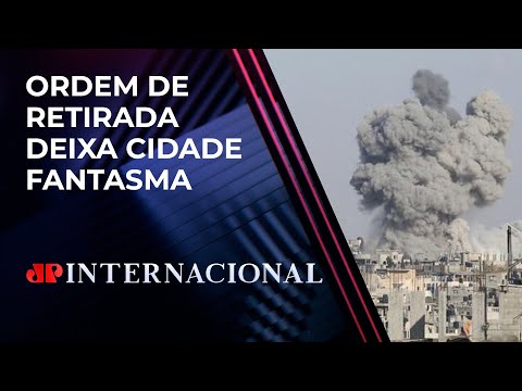 Israel intensifica bombardeios em Rafah, último refúgio dos palestinos | JP INTERNACIONAL