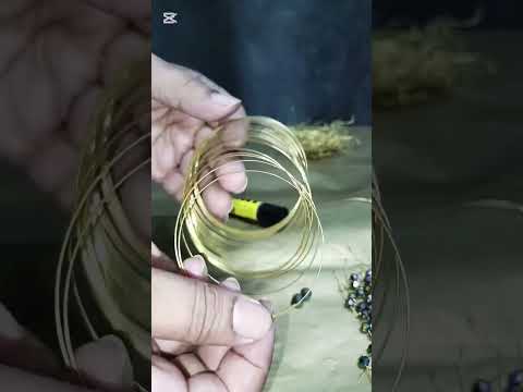 Gajra Earrings Tutorial 🌸 Part 1 #shorts #diy #diyjewelry #noshiofficial #earings #beads #handmade