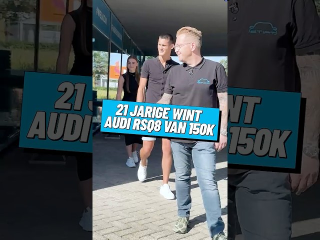 21 Jarige wint audi RSQ8 van 150k!