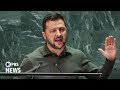WATCH LIVE: Ukraines Zelenskyy addresses U.N. General Assembly