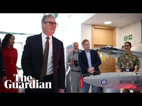 Keir Starmer visits a defence contractor in Bedfordshire – watch live