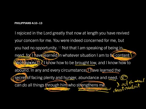 Philippians 4:10–13 // Part 3 // How Does Self-Sufficiency Exalt Christ?