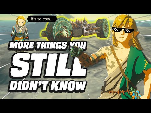 16 MORE Things You STILL Didn't Know In Zelda Tears Of The Kingdom