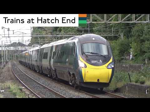 WCML And London Overground Trains At Hatch End