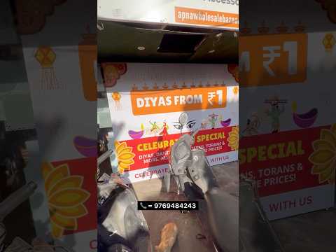 मात्र 1 से शुरू Decoration Product😳#Diya #Kandil #Toran #Lights #Retail #Mumbai #Kandiwali #Shirts