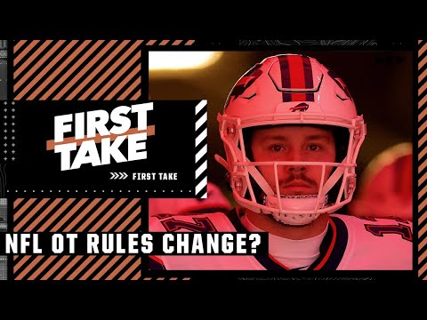 Stephen A. gets HEATED saying its time for the NFL to change their OT rules | First Take video clip