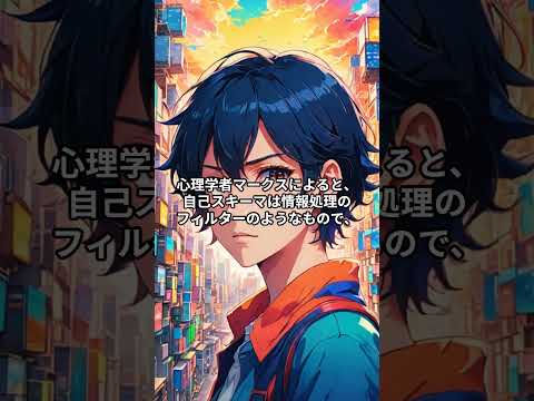 【覚えておきたい心理学】自己スキーマ#心理学#雑学