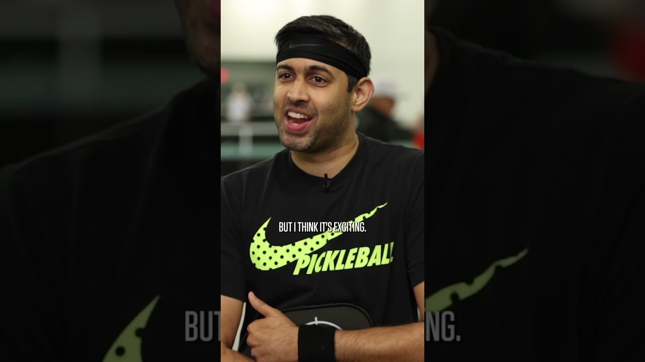Should more tennis players come over to pickleball? 👀 #pickleball #tennis