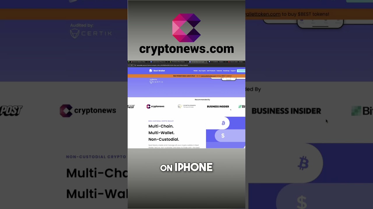 BEST Crypto Wallet? 60+ Chains & Early Access! shorts