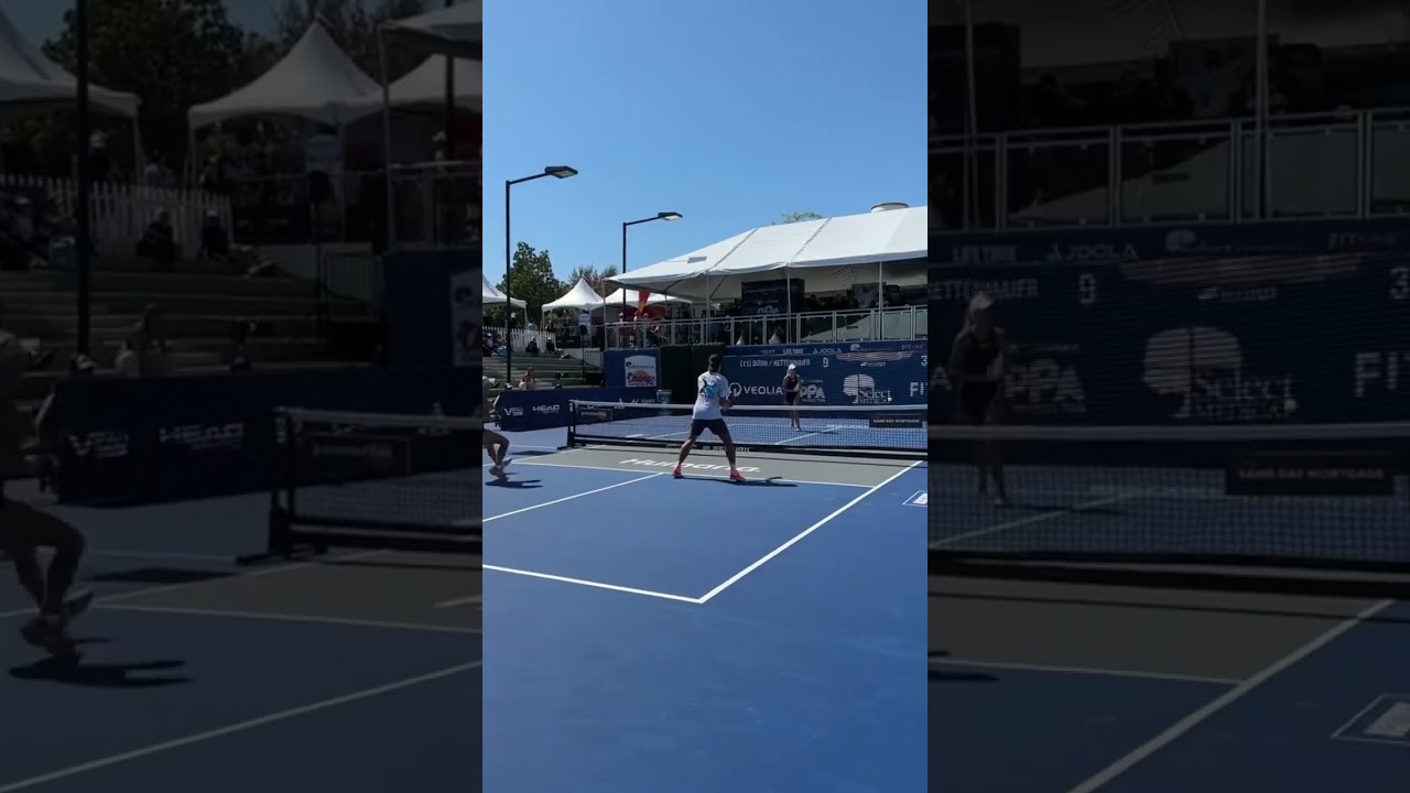 How Hard Was This Pickleball Hit? 😳