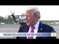 Trump threatens new Russian sanctions amid new drone threat over Poland  - 02:46 min - News - Video