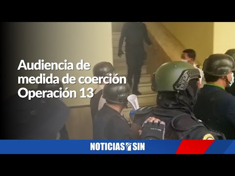 #ENVIVO Medida de coerción Operación 13