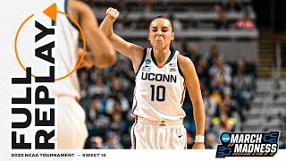 UConn vs. Indiana: 2022 NCAA women's Sweet 16 | FULL REPLAY