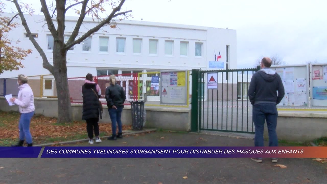Yvelines | Des communes yvelinoises s’organisent pour distribuer des masques aux enfants