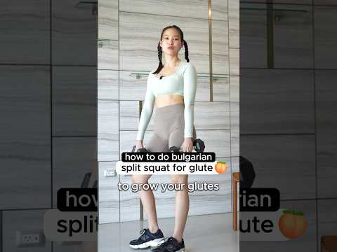💥TIPS💥Bulgarian Split Squat for your GLUTE #glutesworkout