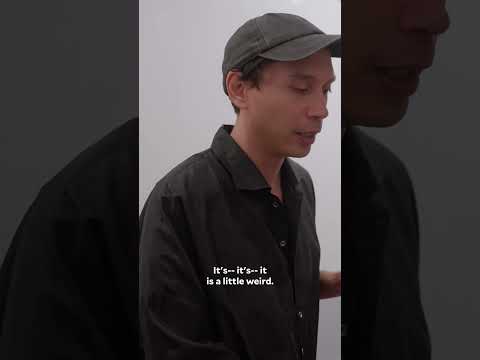 Artist merges with his artwork. #JoshKline #Art21Season12