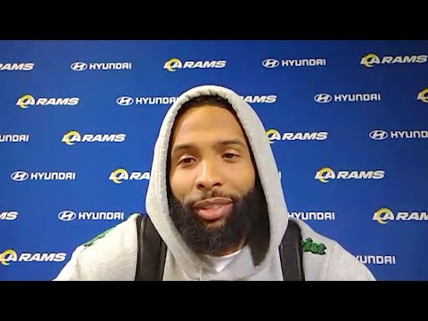 Odell Beckham Jr. On Being Back In Playoffs & His Progress Since Joining Rams video clip