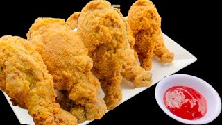 Bí Quyết Làm Gà Rán Như KFC Giòn Tan , Công Thức Đơn Giản