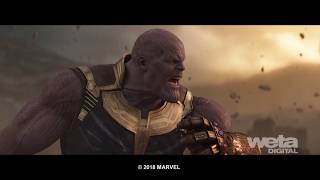 Vizuálne efekty - Avengers Infinity War