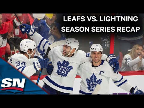 Toronto Maple Leafs vs. Tampa Bay Lightning Season Series Recap