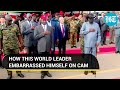 South Sudan's president wets himself on live TV, video goes viral