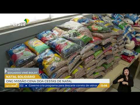 SP | ONG realiza entrega de cestas de Natal na capital paulista