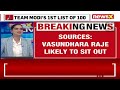 Vasundhara Raje to Sit Out | According to Sources | NewsX  - 03:46 min - News - Video