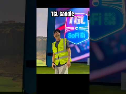 We brought our own caddie to TGL 😂 #golf #golfswing #sports #tgl #funny #comedy #sports