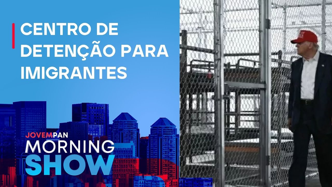 ALCATRAZ dos JACARÉS Trump visita PRISÃO CERCADA por ANIMAIS SELVAGENS ENTENDA