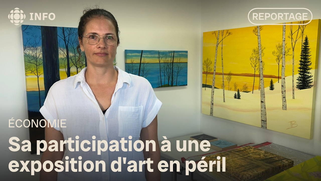 Une artiste visuelle de Québec frappée par les tarifs américains