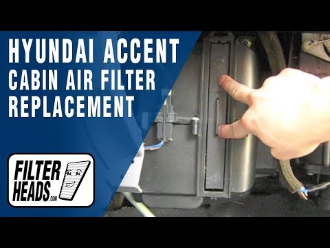 HYUNDAI Accent II - Cabin Air Filter Replacement