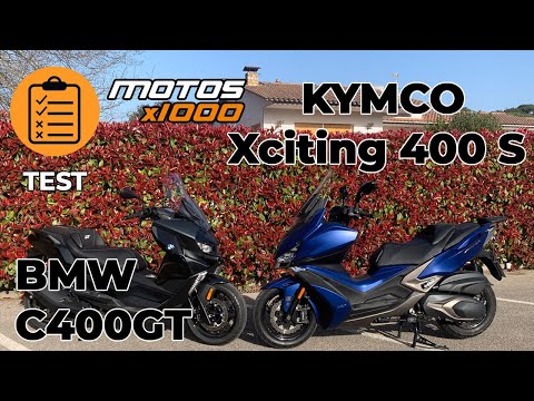 Comparativa BMW C400GT Vs Kymco Xciting 400S| Motosx1000