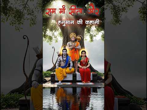 | राम मां सीता 👰 और हनुमान की कहानी |#ram #sita #hanumanji #ai #story #shorts #video |
