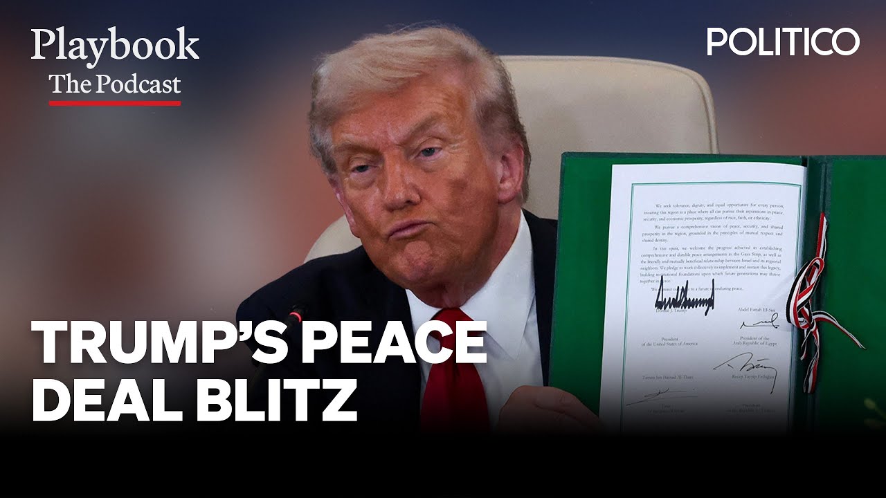 Trump's Middle East victory lap | The Playbook Podcast