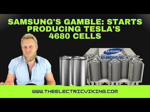 Samsung's gamble: starts producing Tesla's 4680 cells