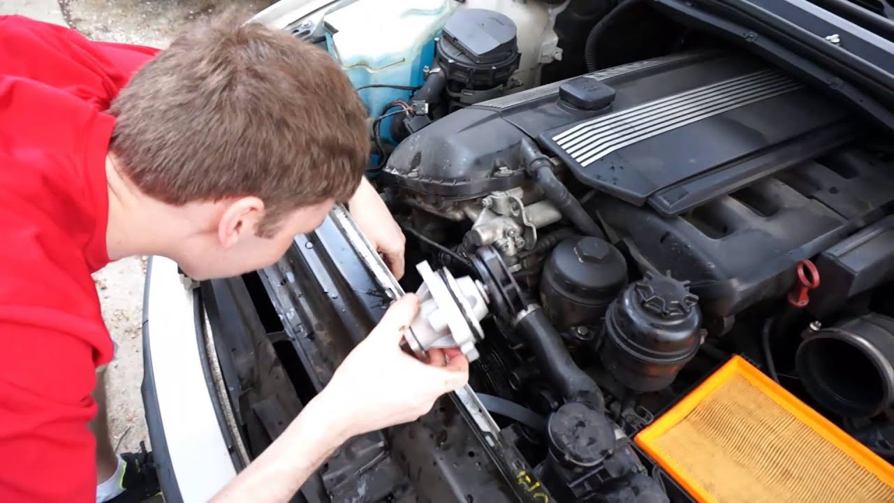 Bmw e46 water pump replacement diy #2