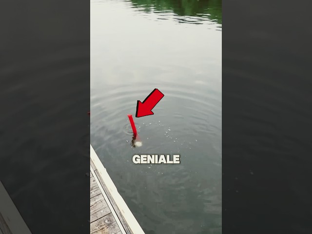 Mit dieser genialen Erfindung verlierst du nie wieder dein Handy im Wasser 🤯 #shorts