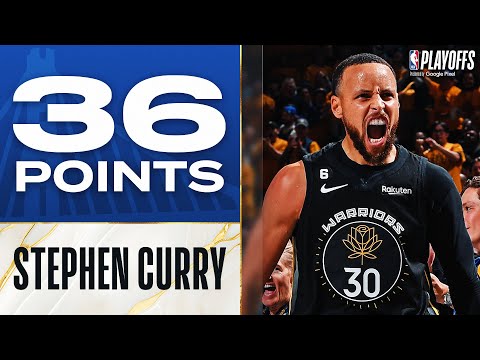 Stephen Curry Drops 36 Points In Warriors Game 3 W! | April 20, 2023 video clip