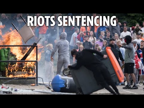 LIVE: Riots sentencing: Defendants in court as crackdown on lawless mob continues